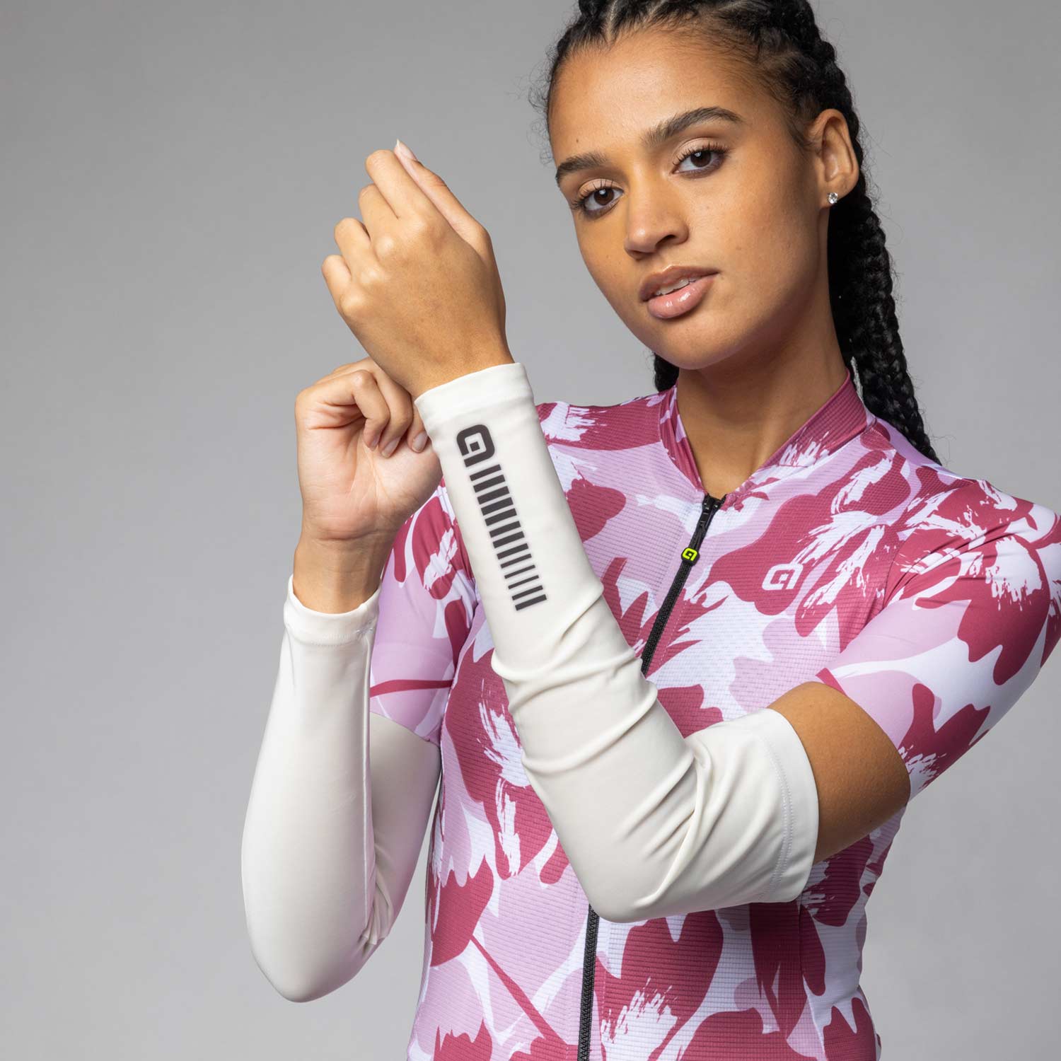 Ale Clothing Sunselect Summer Sleeves White/Black XS