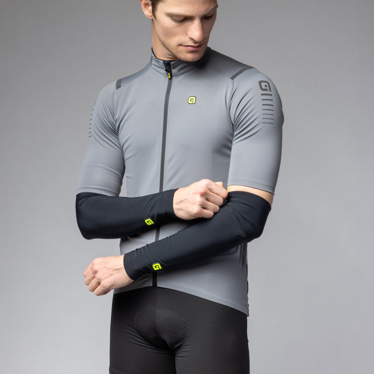 Ale Clothing Termico Armwarmers Black M