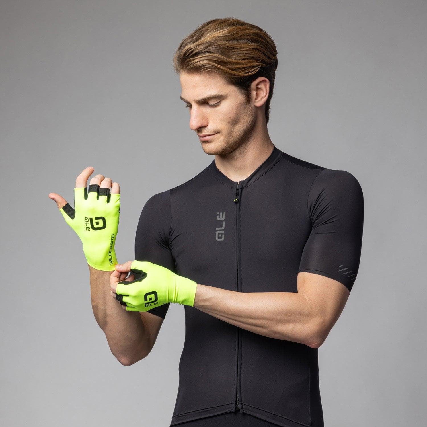 ale-clothing-velocissimo-summer-gloves-yellow/black-l
