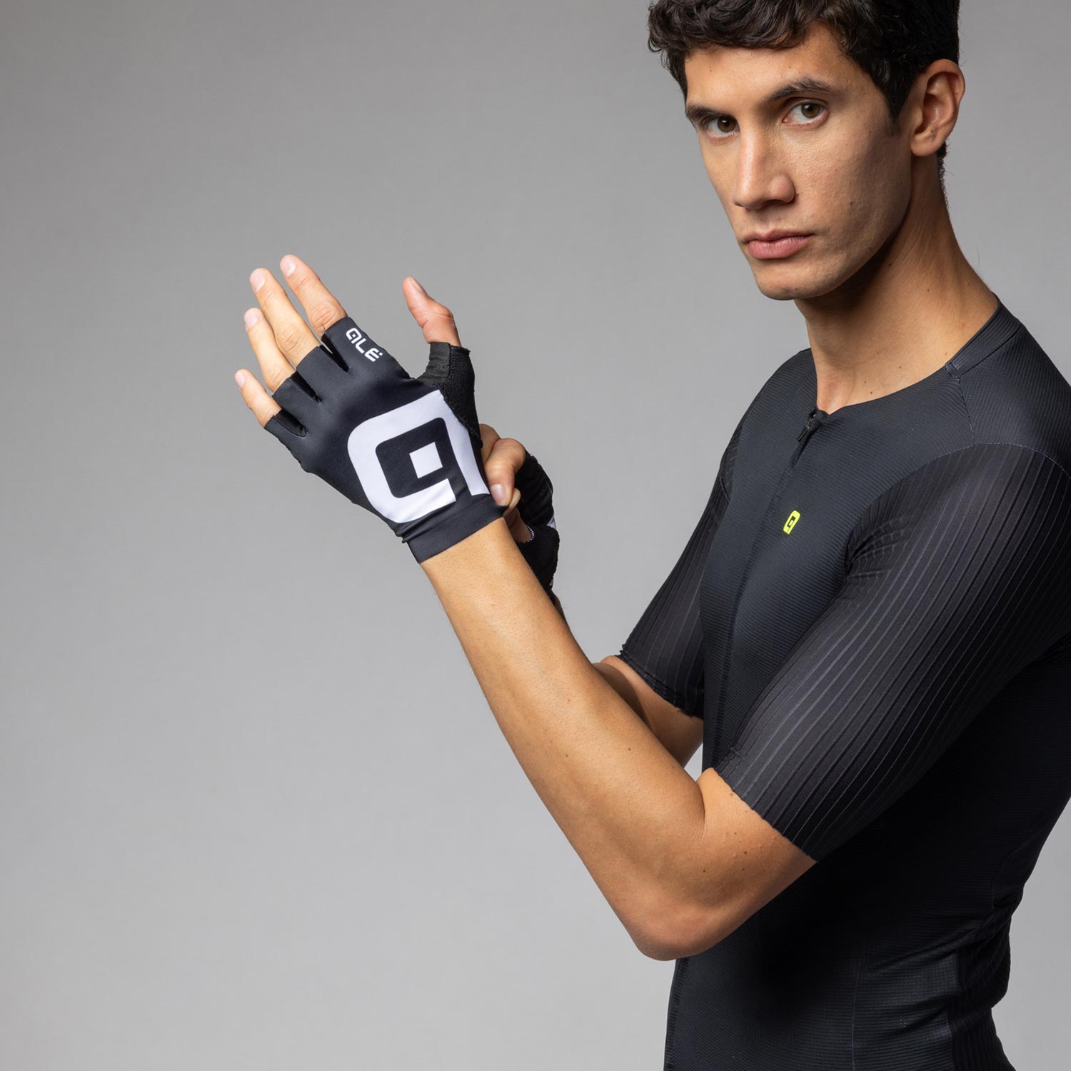 Ale Clothing Air Summer Mitts - XXL - Black-White