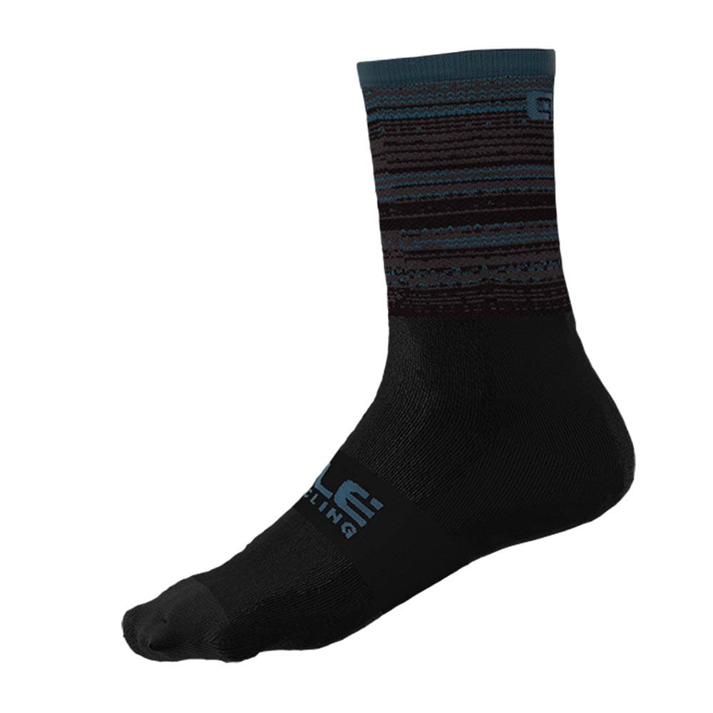 Alé Scanner Q-Skin 16cm Socks Black/Blue S/36-39