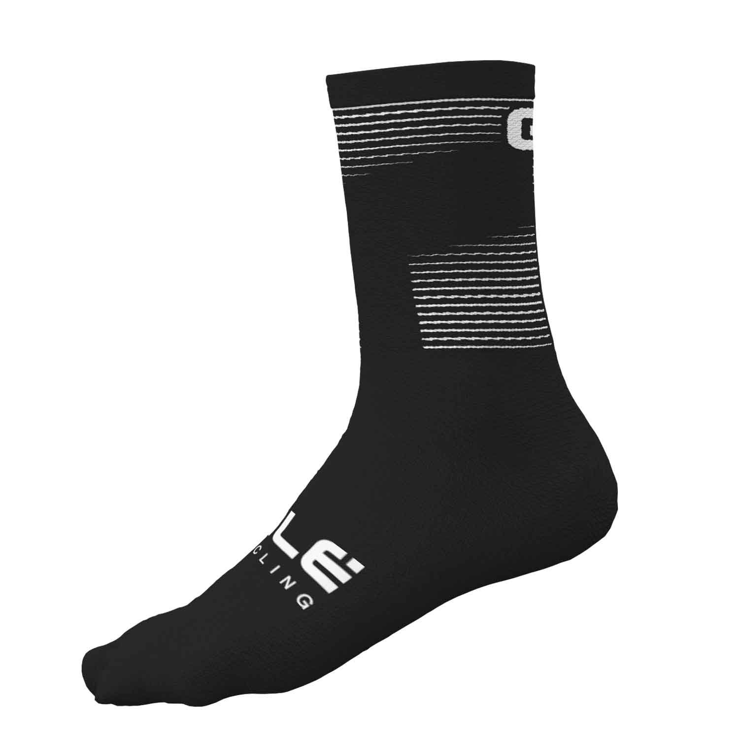 ale-clothing-sprint-q-skin-16cm-socks-black-m/40-43