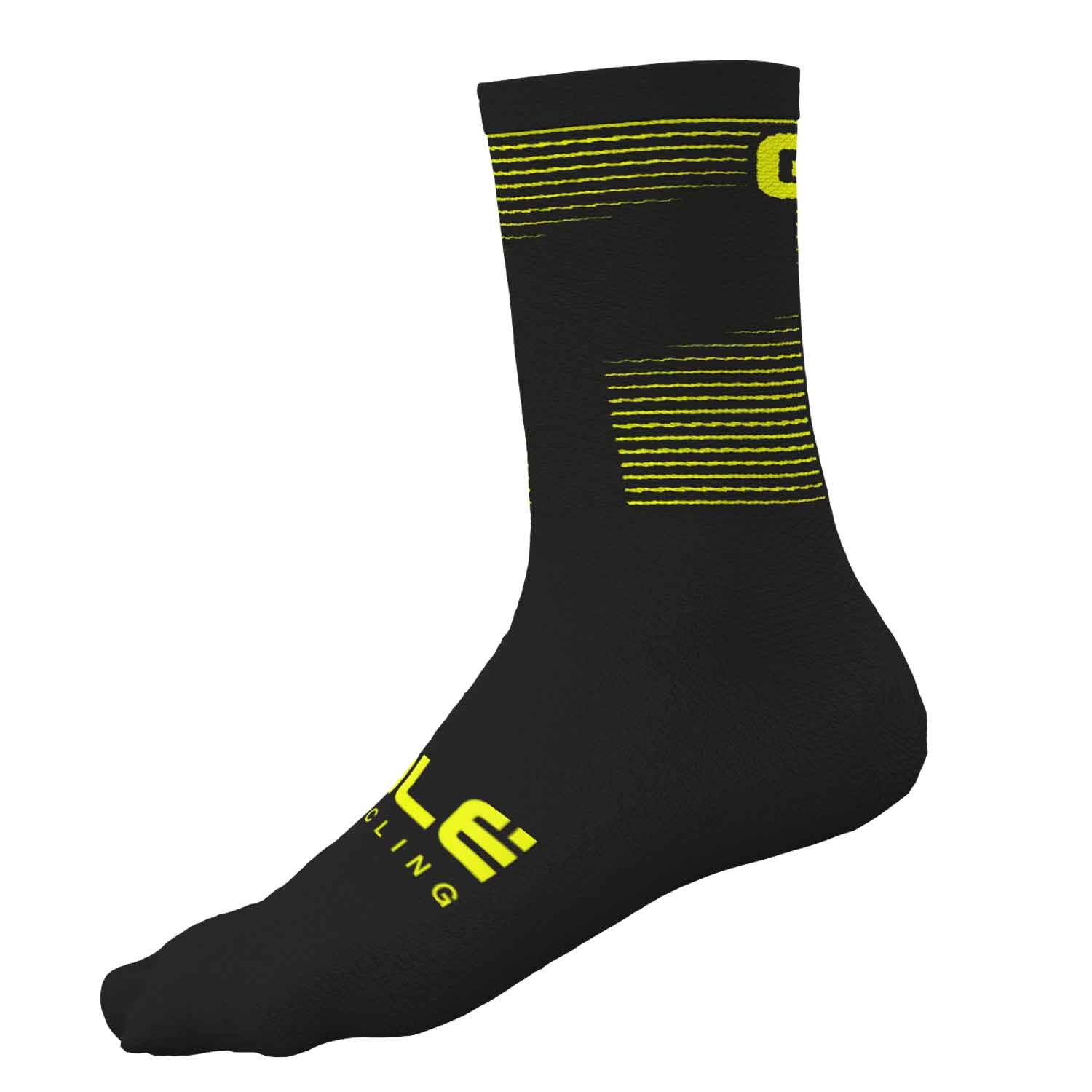 ale-clothing-sprint-q-skin-16cm-socks-fluo-yellow-s/36-39