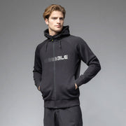 Ale Clothing Long Sleeved Hoodie Black/Grey XXXL