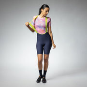 Ale Clothing Master 2.0 Pr-E Wmns Bibshorts Navy Blue XS