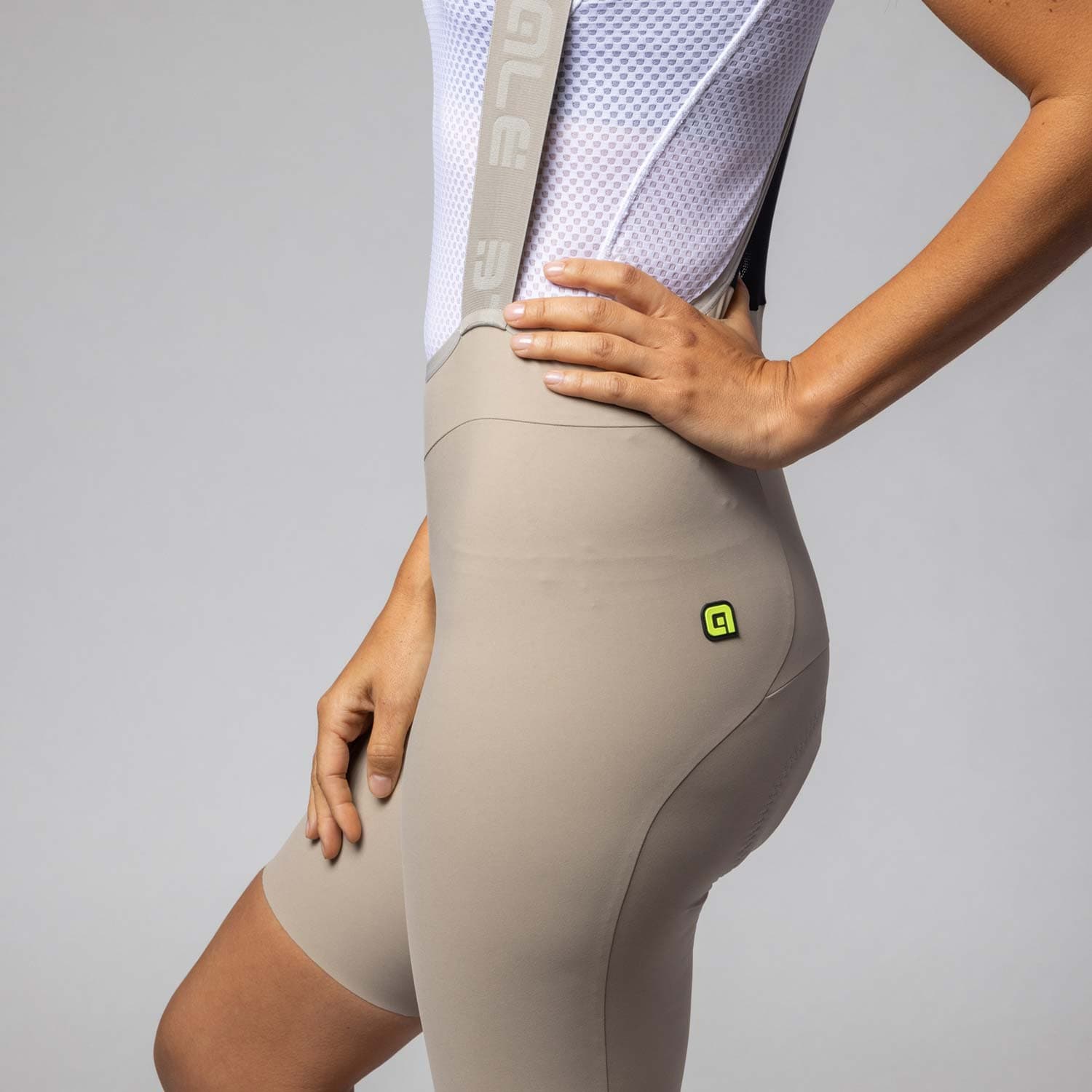 Ale Clothing Master 2.0 PR-E Womens Bibshorts Sand L