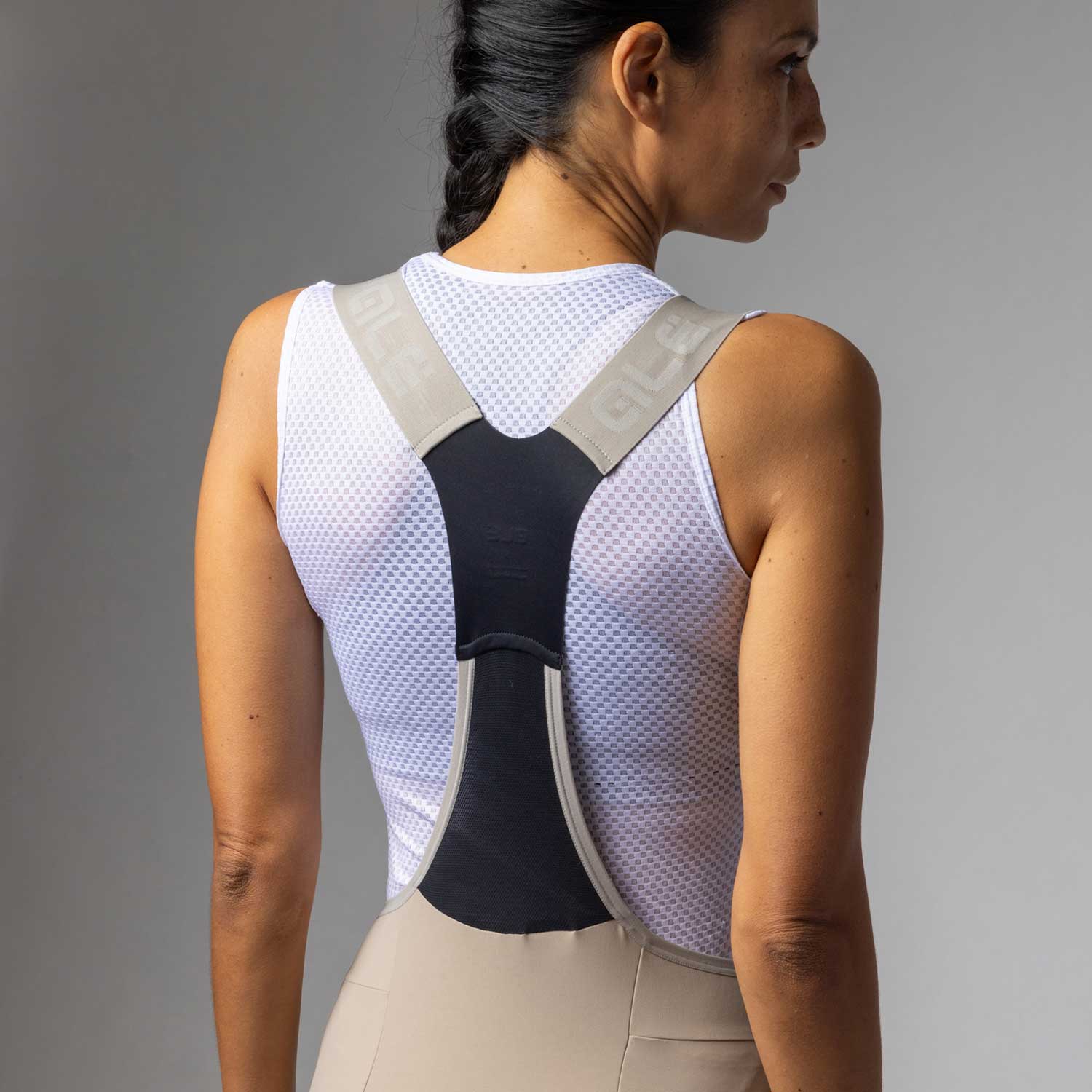 Ale Clothing Master 2.0 PR-E Womens Bibshorts Sand M