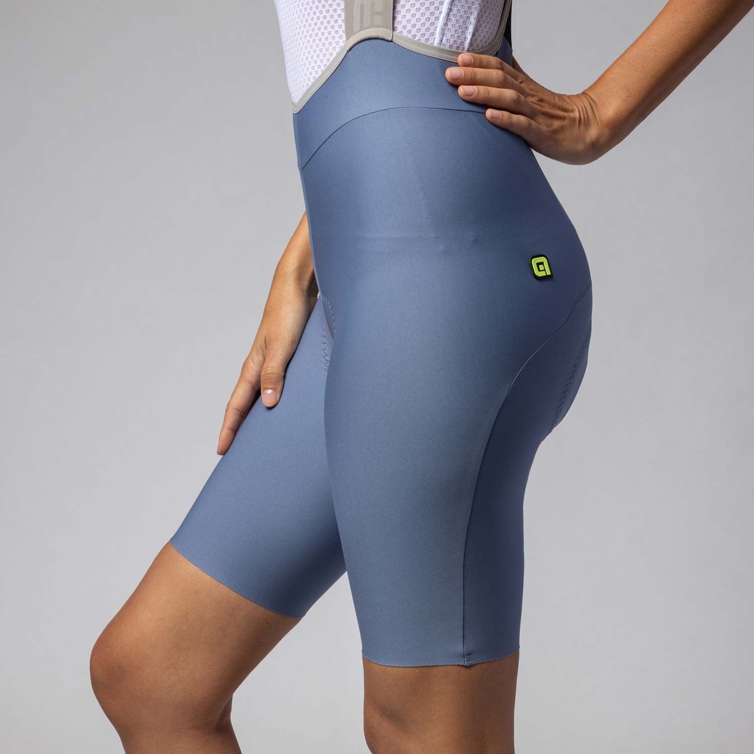 Ale Clothing Master 2.0 PR-E Womens Bibshorts Steel Blue L