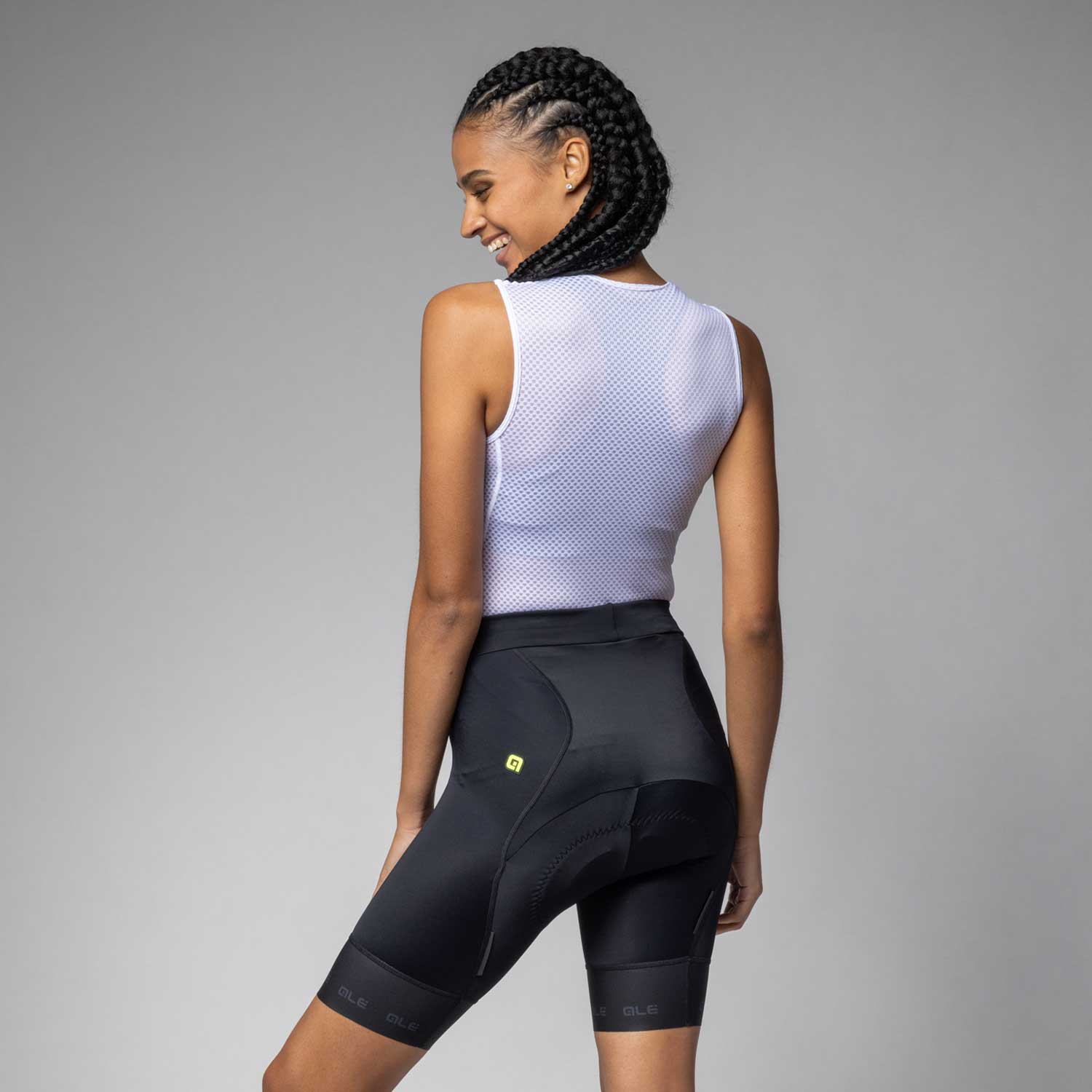 Ale Clothing Strada 2.0 PR-E Womens Shorts Black XL