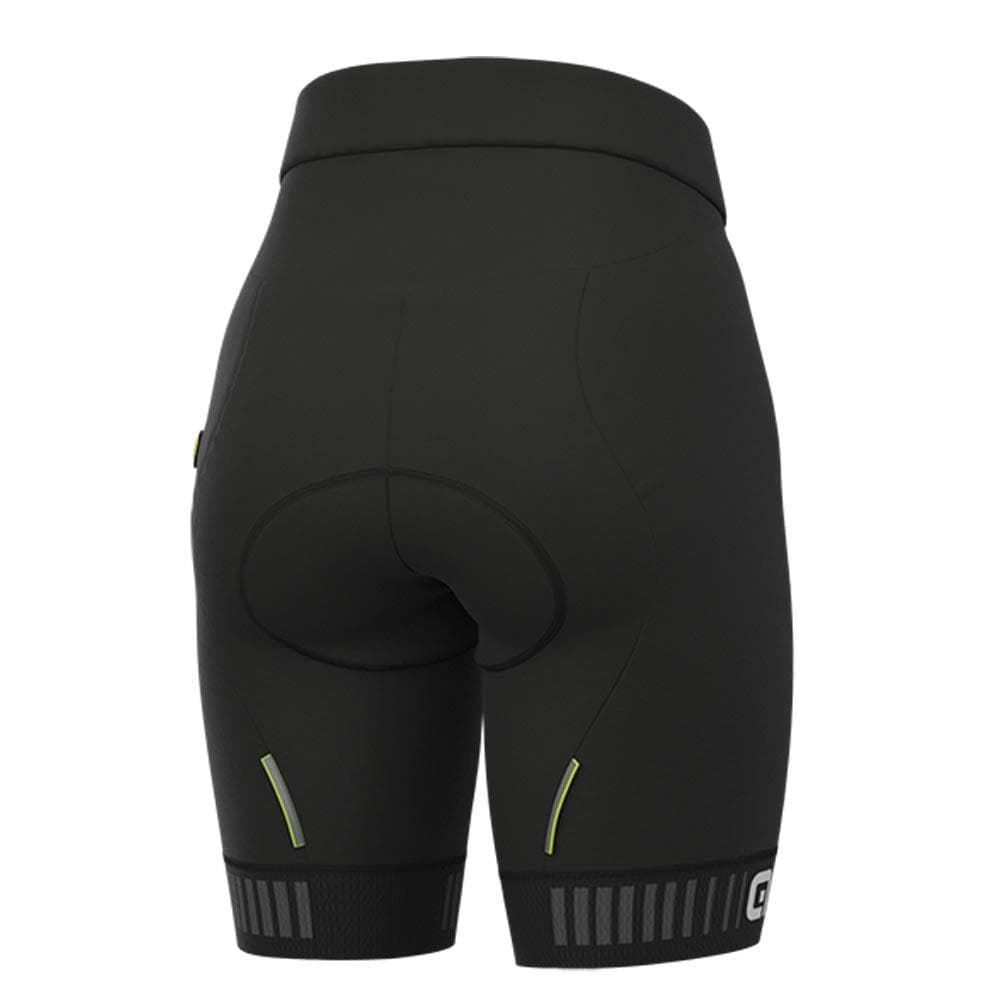 Ale Clothing Traguardo Pragma Wmn Shorts Black/White L