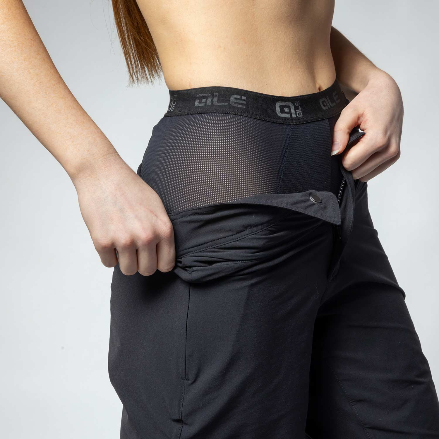 Ale Clothing Enduro MTB Wmn Padded Liner Shorts Black XXL