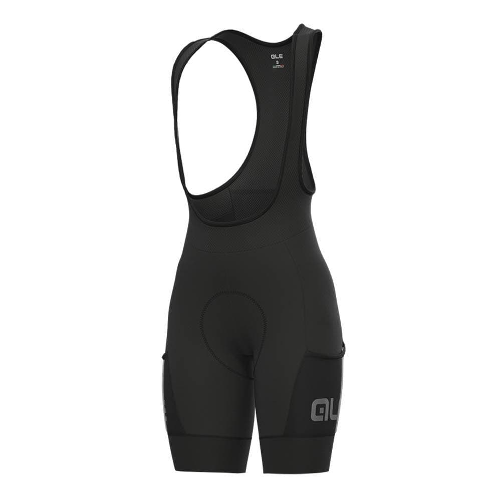 Ale Clothing Stones Cargo Off Road Wmn Bibshorts Black