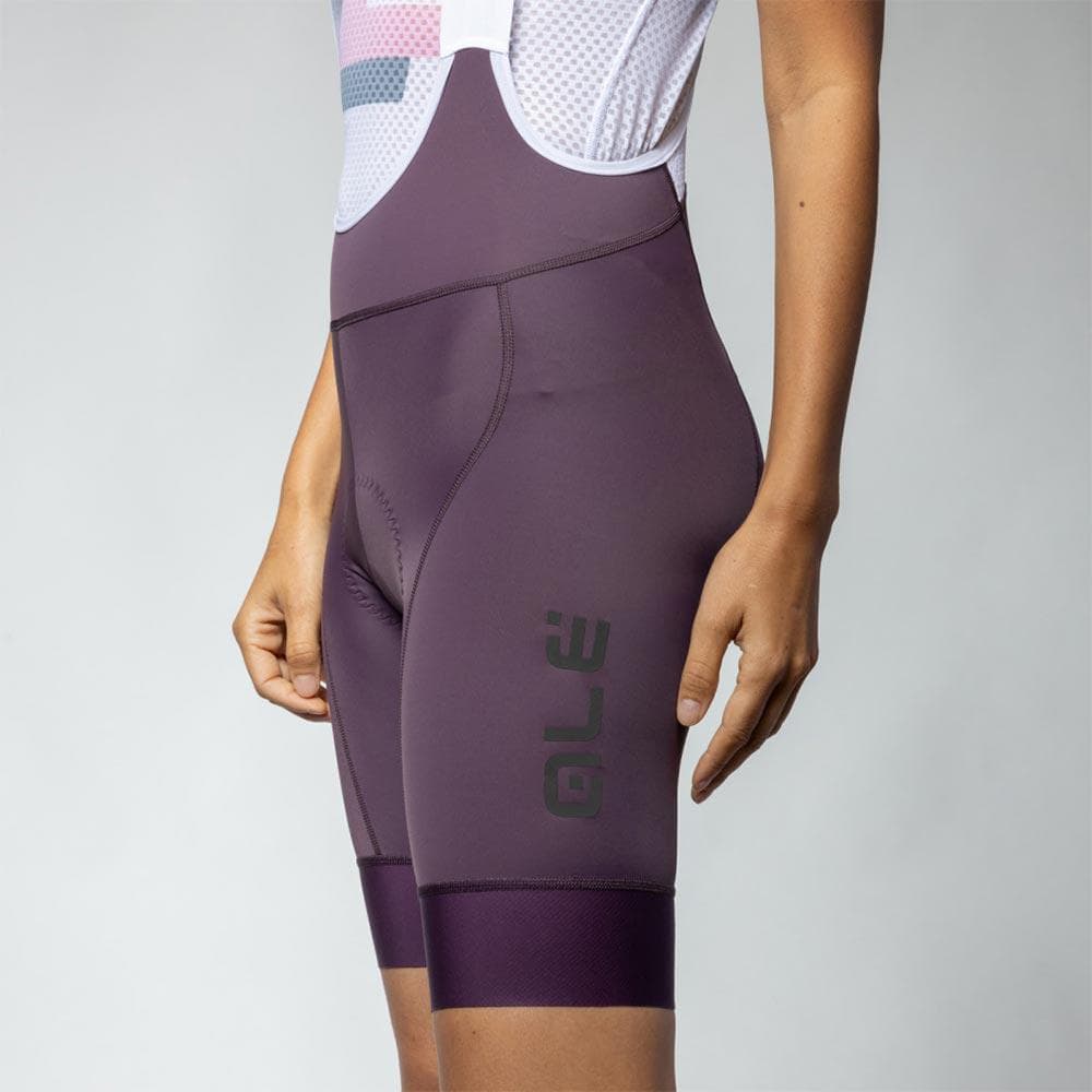 Ale Clothing Magic Colour PR-E Wmn Bibshorts Bordeaux M