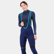 Ale Clothing K-Atmo 2.0 Klimatik WR Wmns Bibshort Navy Blue XL
