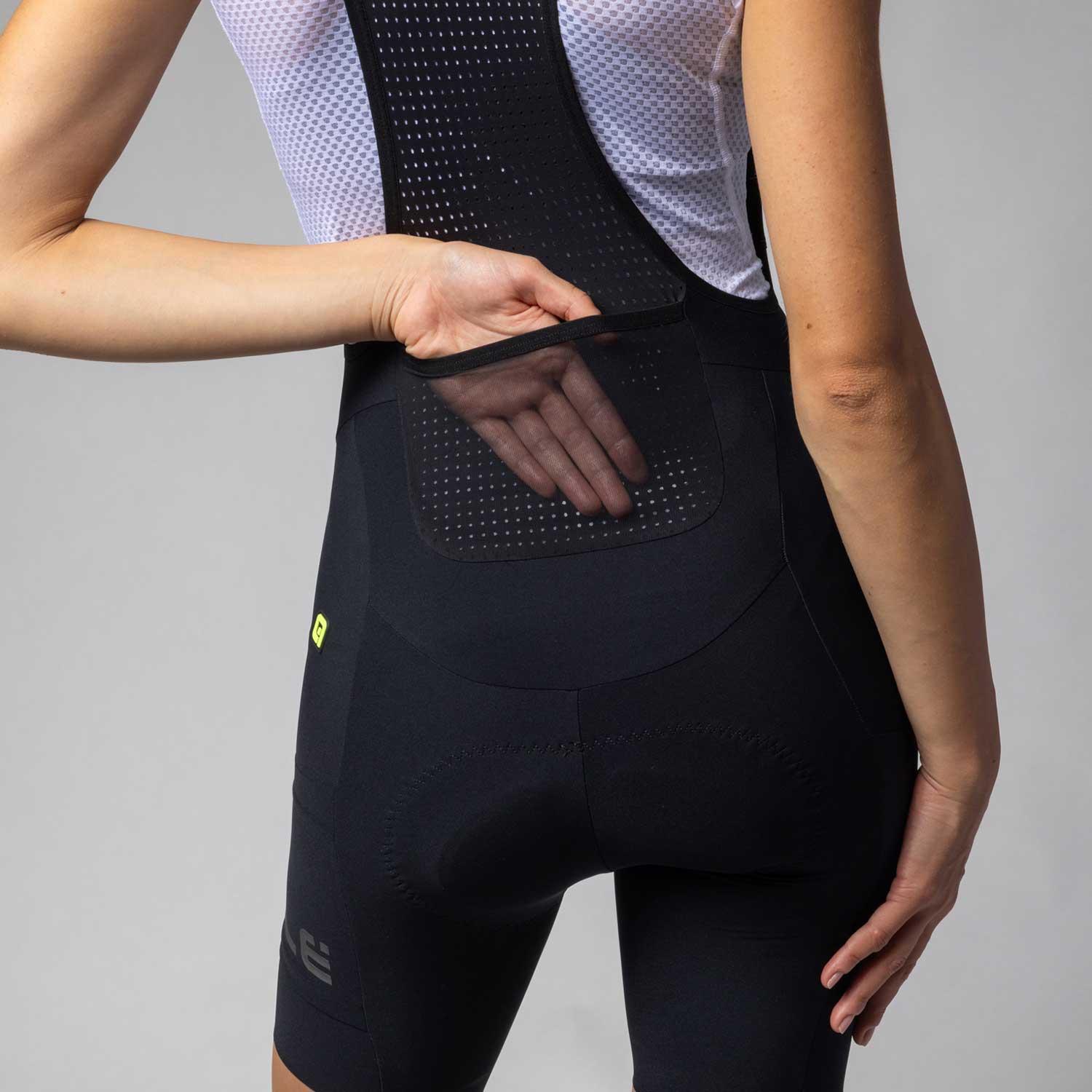 Ale Clothing Gravel-Pro Off Road Womens Bibshorts Black S