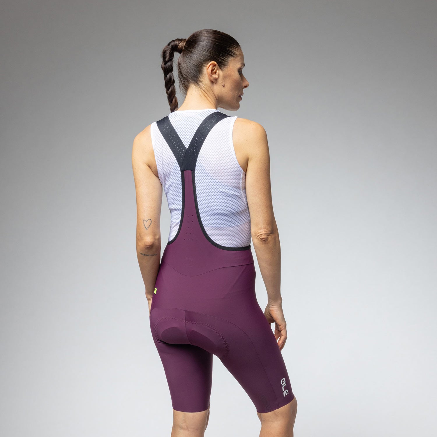 Ale Clothing Go R-EV1 Womens Bibshorts - XS - Purple R-EV1