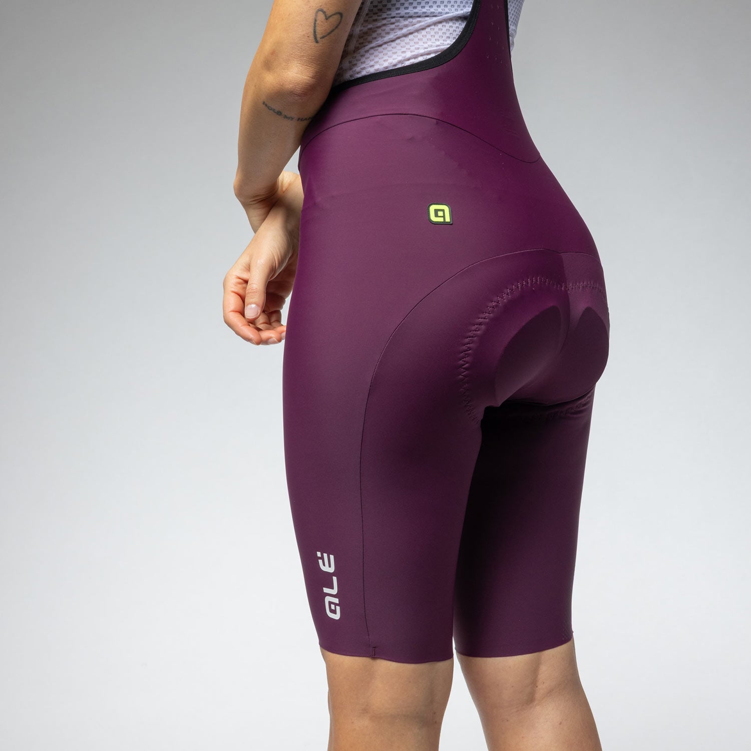 Ale Clothing Go R-EV1 Womens Bibshorts - XS - Purple R-EV1