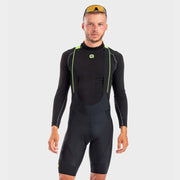 Ale Clothing Clima R-Ev1 Winter Bibshorts Fluo Yellow XL
