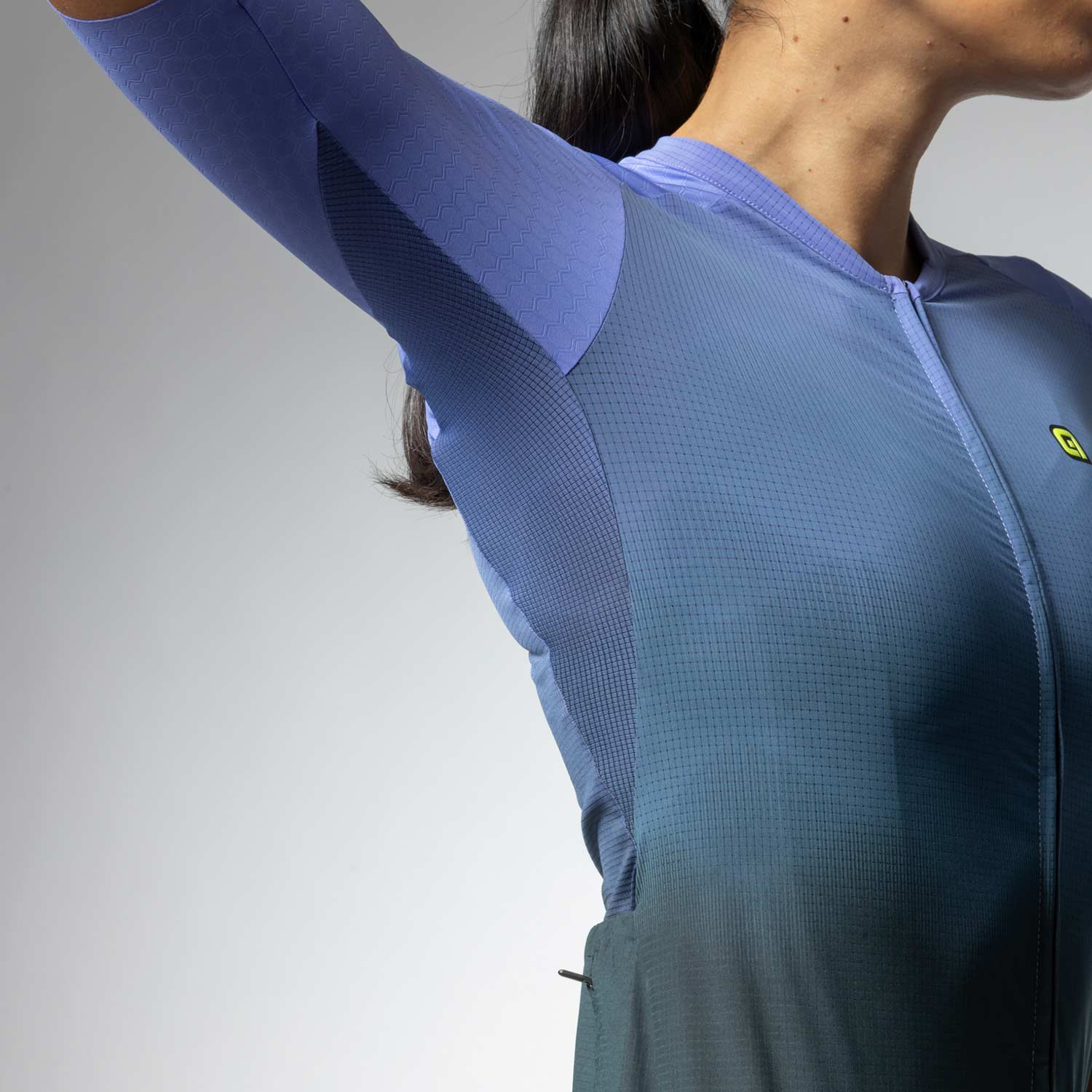 Ale Clothing Velocity 2.0 R-Ev1 Womens Short Sleeved Jersey Wisteria L