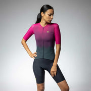 Ale Clothing Velocity 2.0 R-EV1 Wmn SS Jersey Cherry M