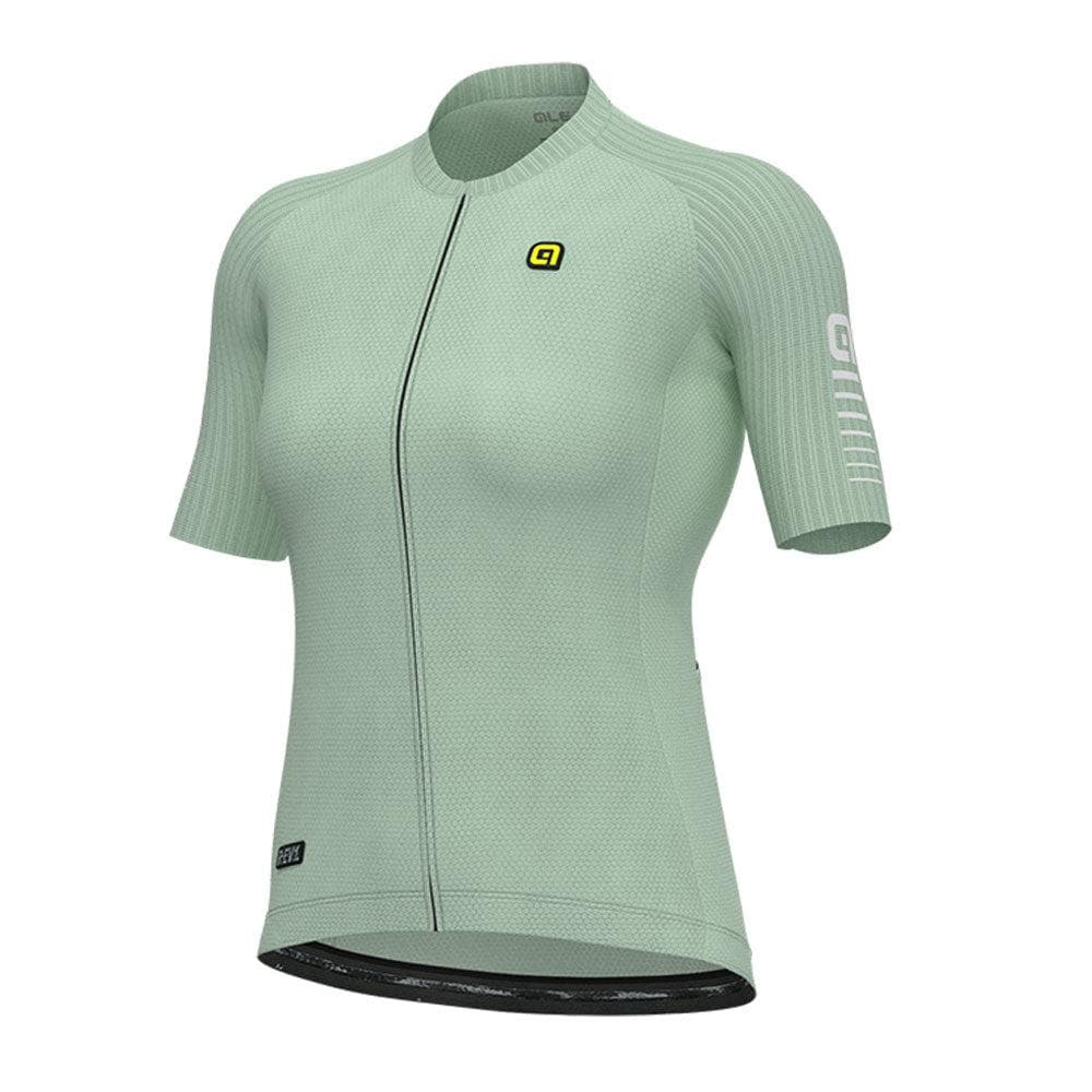 Ale Clothing Silver Cooling R-EV1 Womens Short Sleeved Jersey M