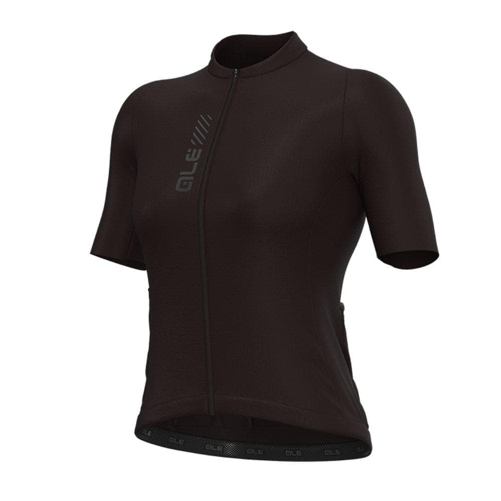 Ale Clothing Colour Block Off Road Pragma Womens Short Sleeved Jersey (Black)