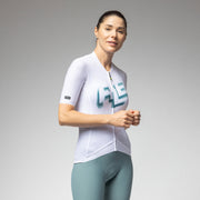 Ale Clothing Sauvage 2.0 PR-E Womens Short Sleeved Jersey - M - White PR-E