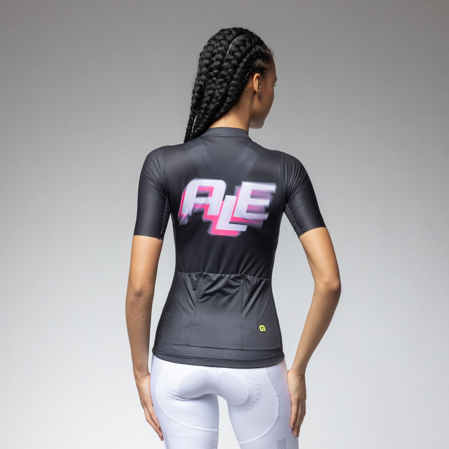 Ale Clothing Sauvage 2.0 PR-E Womens Short Sleeved Jersey - S - Black PR-E