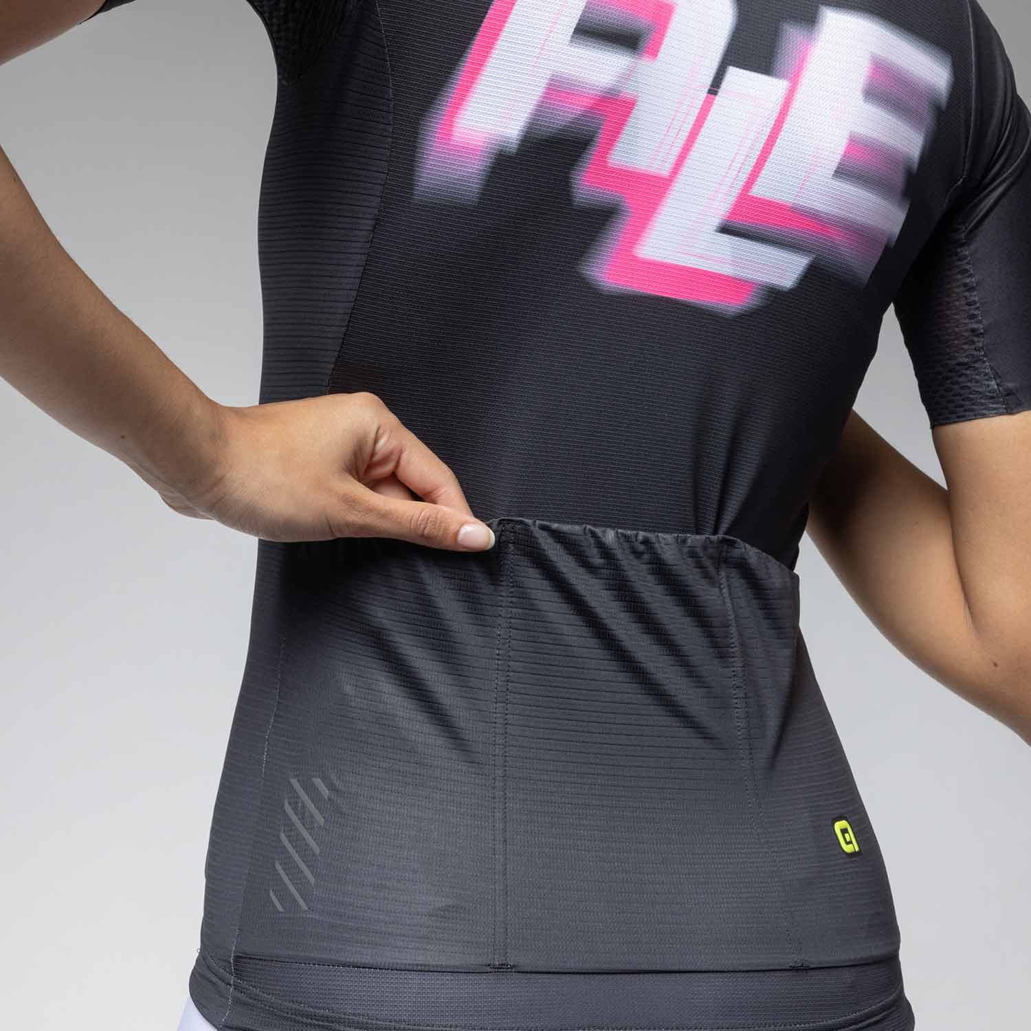 Ale Clothing Sauvage 2.0 PR-E Womens Short Sleeved Jersey - XS - Black PR-E
