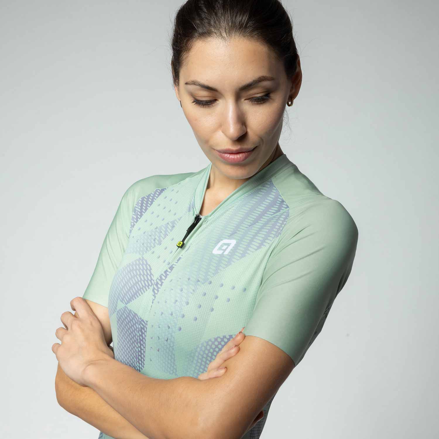 Ale Clothing Enjoy Pragma Womens Short Sleeved Jersey Mint Green S