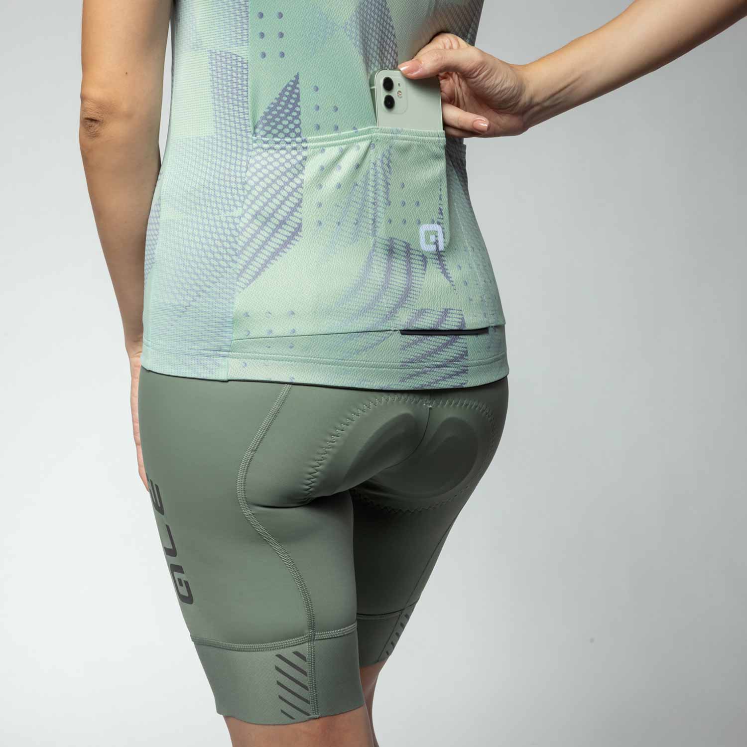 Ale Clothing Enjoy Pragma Womens Short Sleeved Jersey Mint Green S