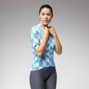 Ale Clothing Multiverso 2.0 PR-E Womens Short Sleeved Jersey - M - Cyan PR-E