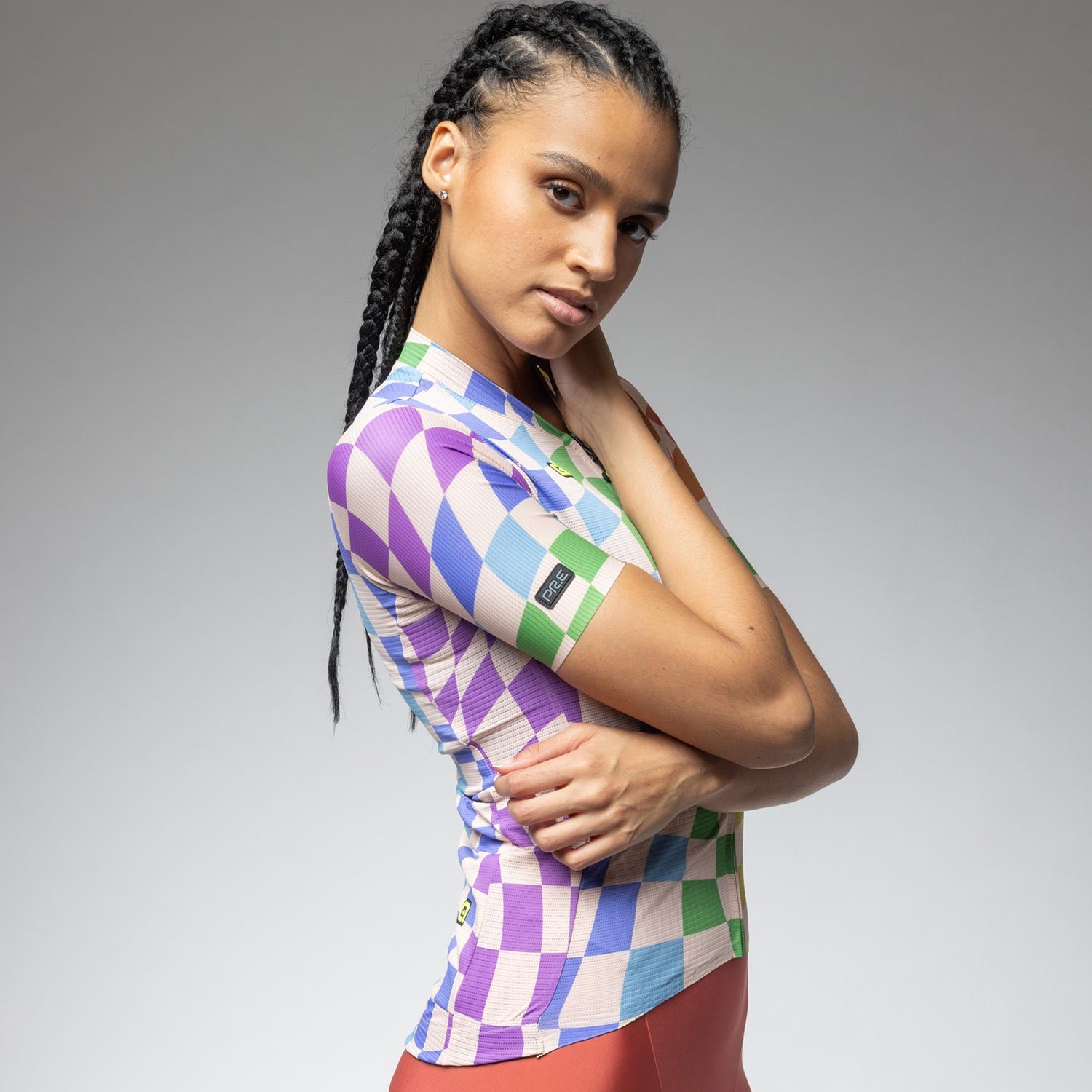 Ale Clothing Multiverso 2.0 PR-E Womens Short Sleeved Jersey - L - Multi PR-E