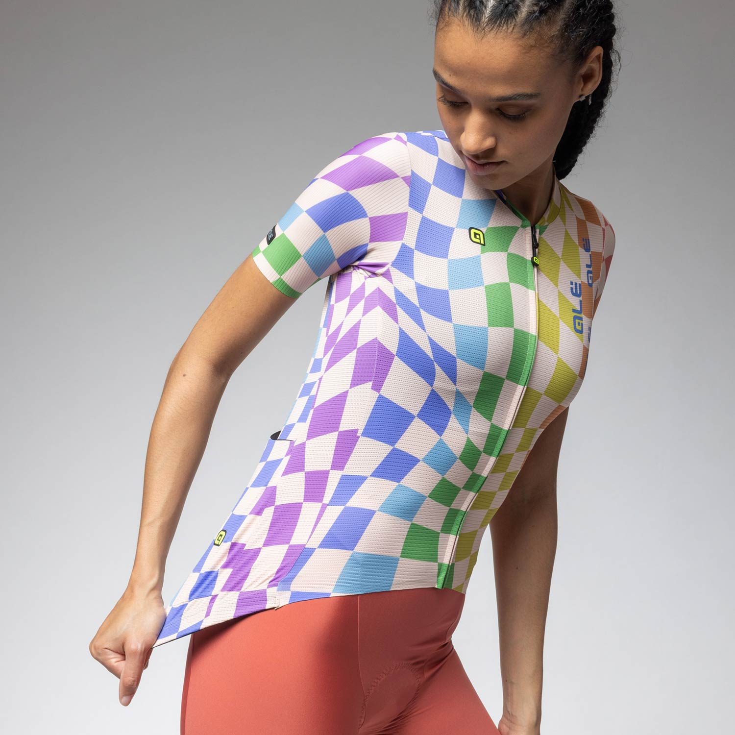 Ale Clothing Multiverso 2.0 PR-E Womens Short Sleeved Jersey - S - Multi PR-E