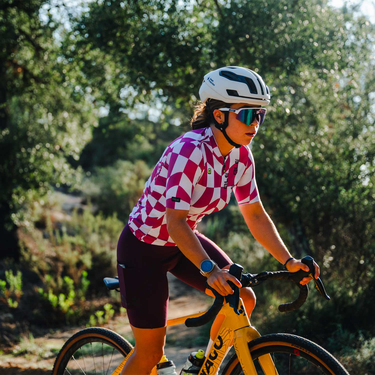 Ale Clothing Multiverso 2.0 PR-E Womens Short Sleeved Jersey - XS - Pink PR-E