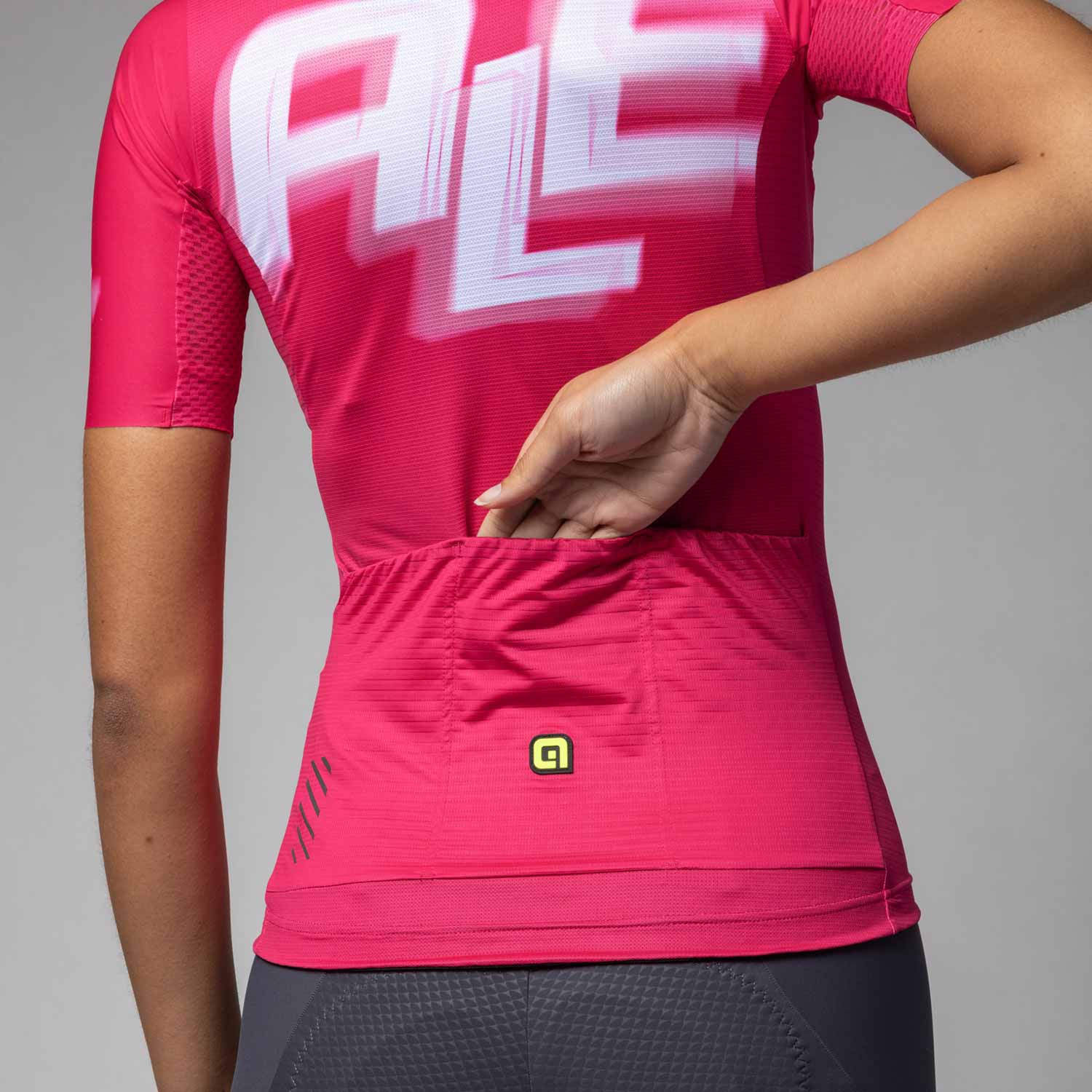 Ale Clothing Sauvage PR-E Womens Short Sleeved Jersey Strawberry XS