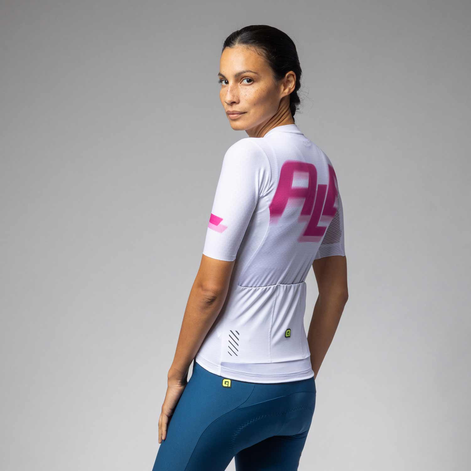 Ale Clothing Sauvage PR-E Womens Short Sleeved Jersey White M