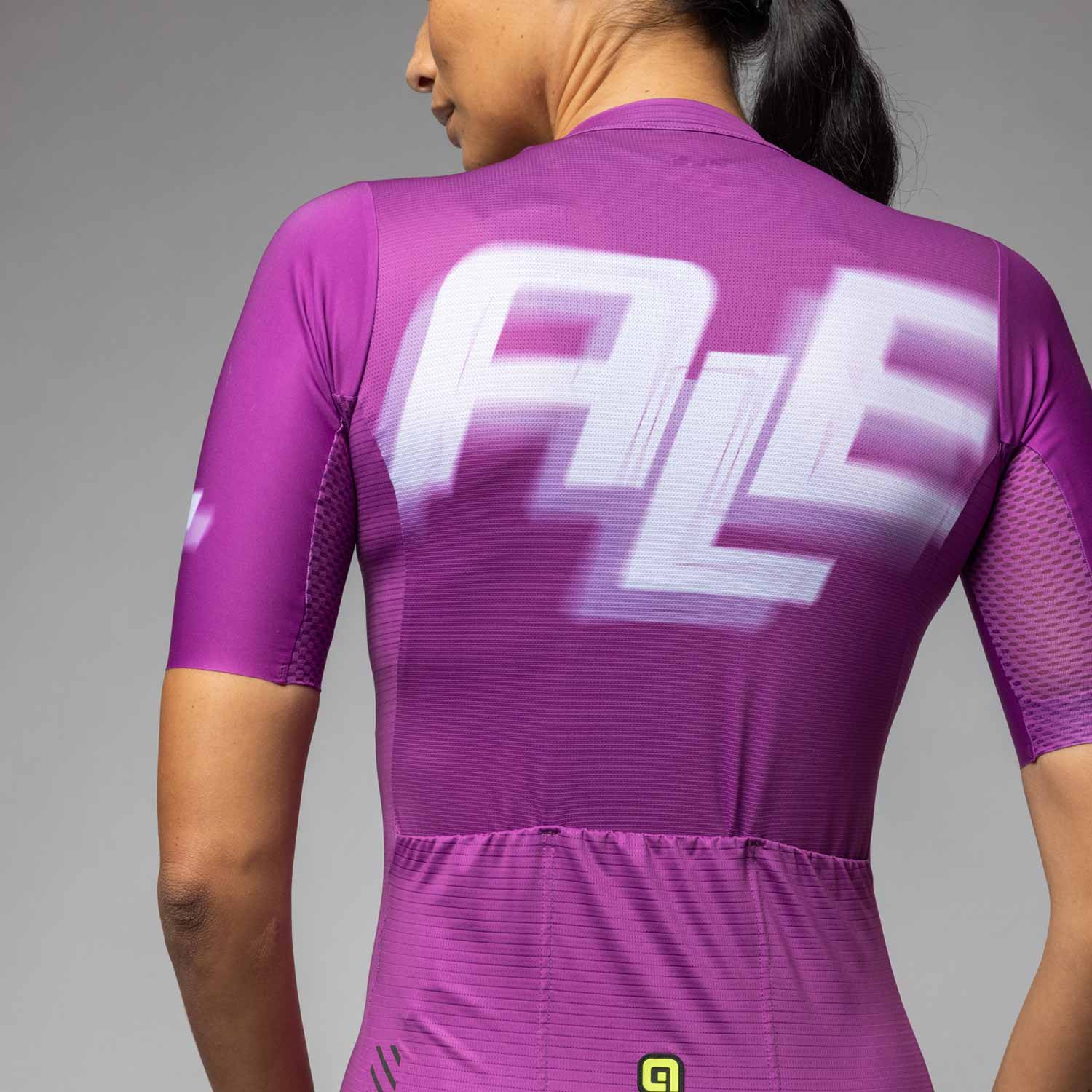 Ale Clothing Sauvage PR-E Womens Short Sleeved Jersey Violetta L