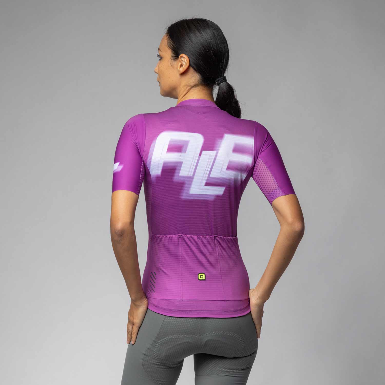 Ale Clothing Sauvage PR-E Womens Short Sleeved Jersey Violetta S