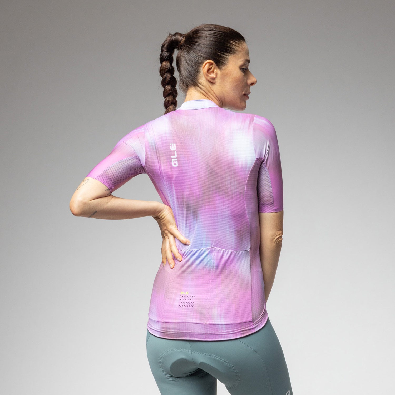 Ale Clothing Argon PR-E Womens Short Sleeved Jersey - XL - Pink PR-E