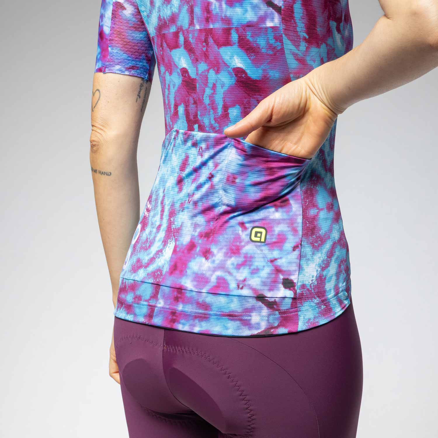 Ale Clothing Clorofilla PR-E Womens Short Sleeved Jersey - M - Multi PR-E