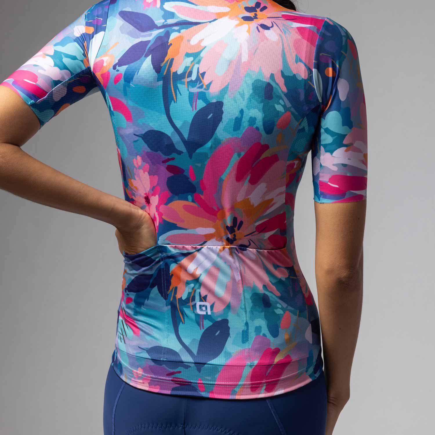 Ale Clothing Jardin PR-E Womens Short Sleeved Jersey Multicolour