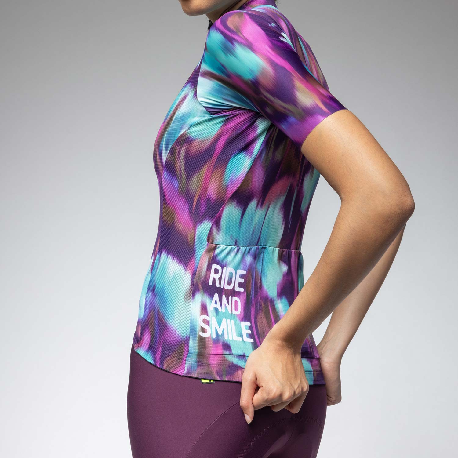 Ale Clothing Jardin 2.0 PR-E Womens Short Sleeved Jersey - M - Purple PR-E