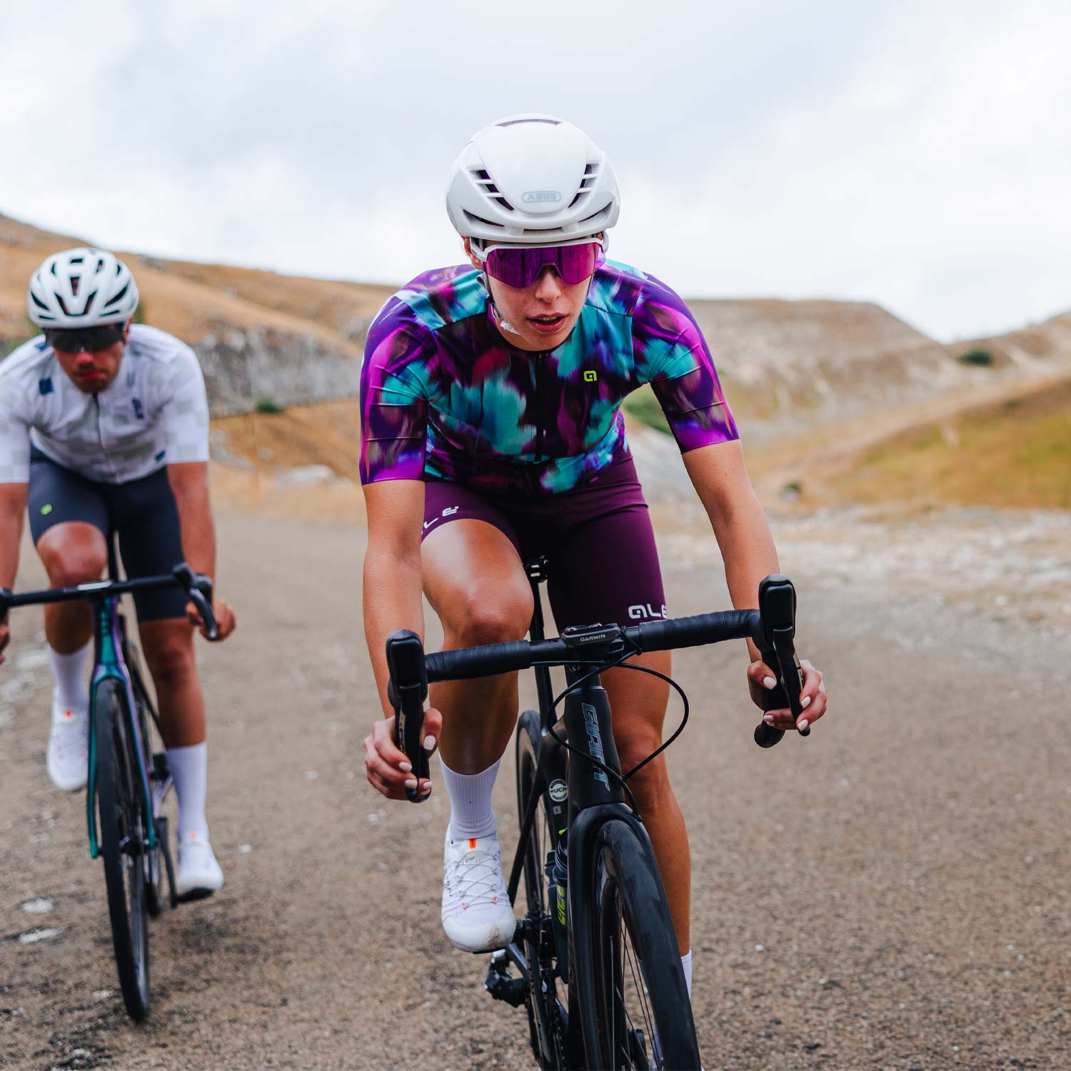 Ale Clothing Jardin 2.0 PR-E Womens Short Sleeved Jersey - XL - Purple PR-E