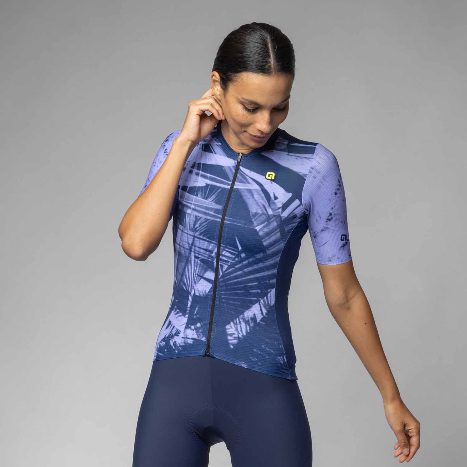 Ale Clothing Palm Pr-E SS Wmns Jersey Blue XL