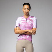 Ale Clothing Palm Pr-E SS Wmns Jersey Cipria XL