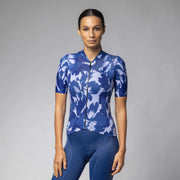 Ale Clothing Flower Pragma SS Wmns Jersey Blue S