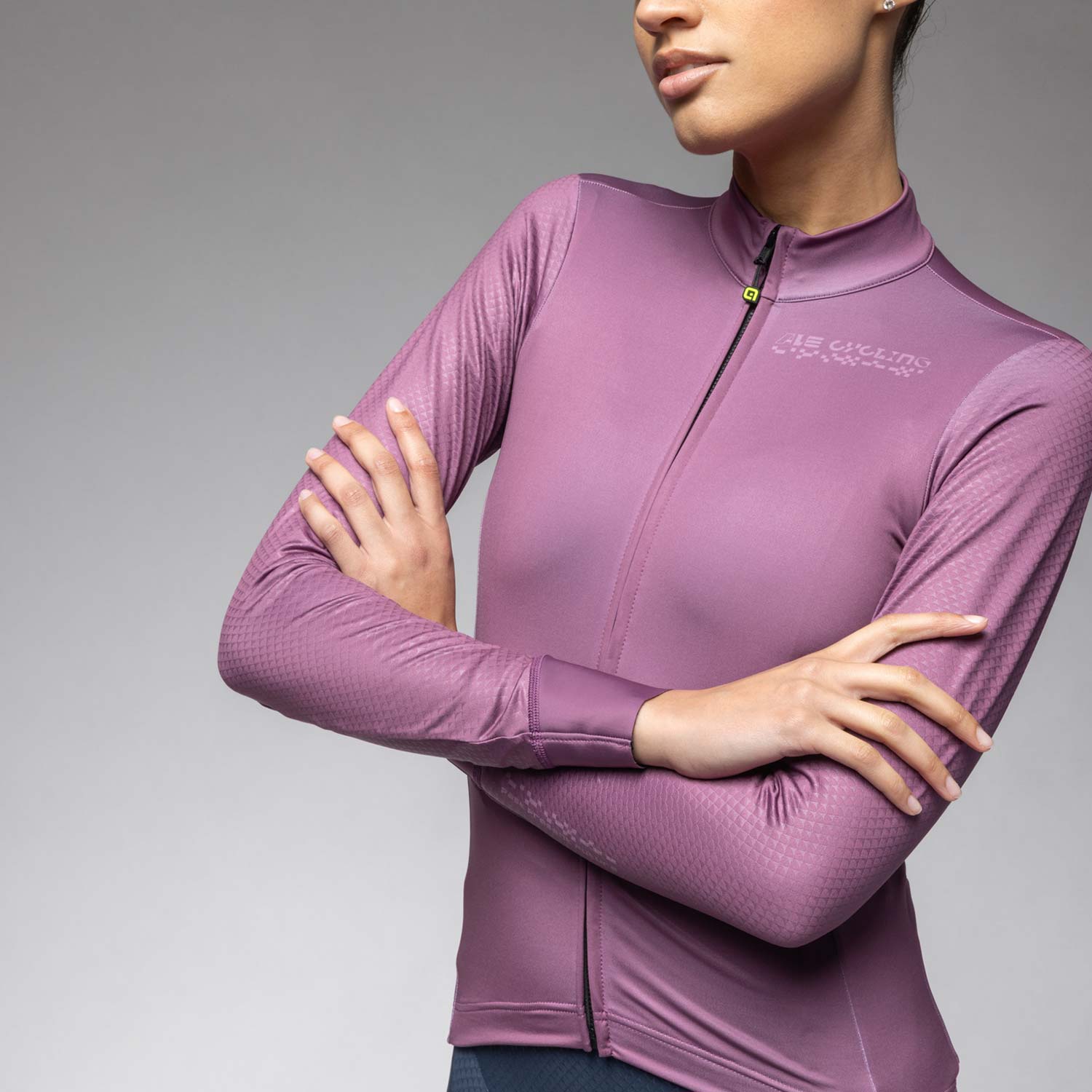 Ale Clothing Follow Me 2.0 PR-E Long Sleeve Womens Jersey - XXL - Purple PR-E