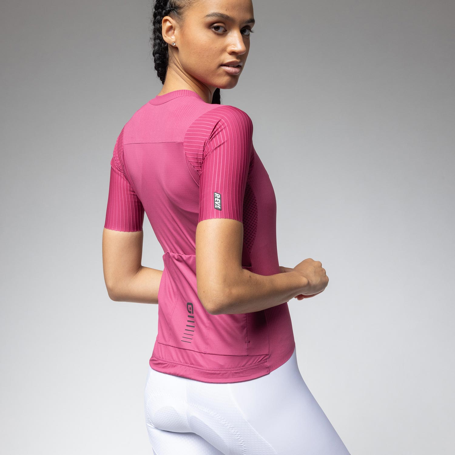 Ale Clothing Sprinter 2.0 R-EV1 Womens Short Sleeved Jersey - L - Pink R-EV1