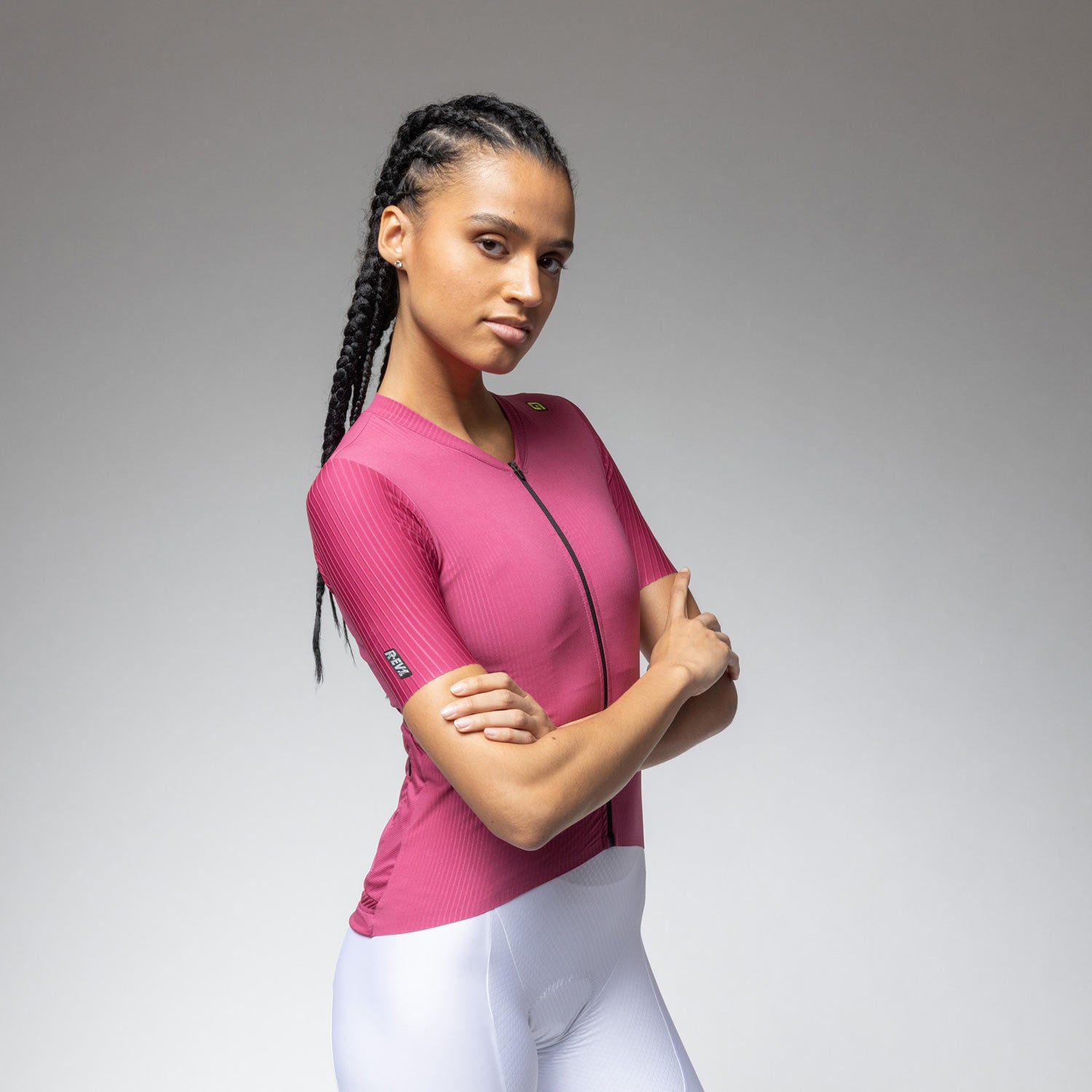 Ale Clothing Sprinter 2.0 R-EV1 Womens Short Sleeved Jersey - L - Pink R-EV1